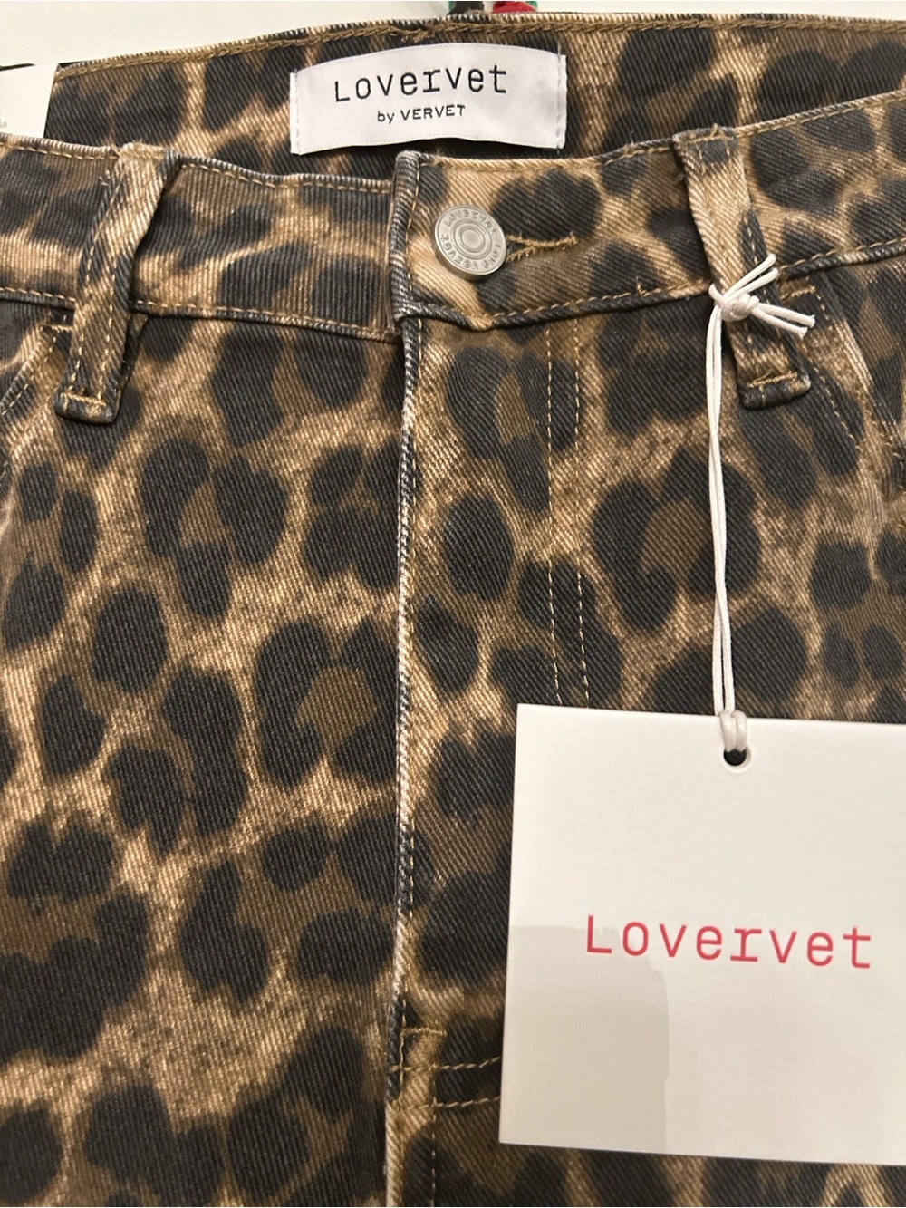 Lovervet Leopard Print Women’s Jeans - Picture 8 of 8